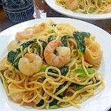 ☆我が家の定番☆エビの醤油味焼きそば